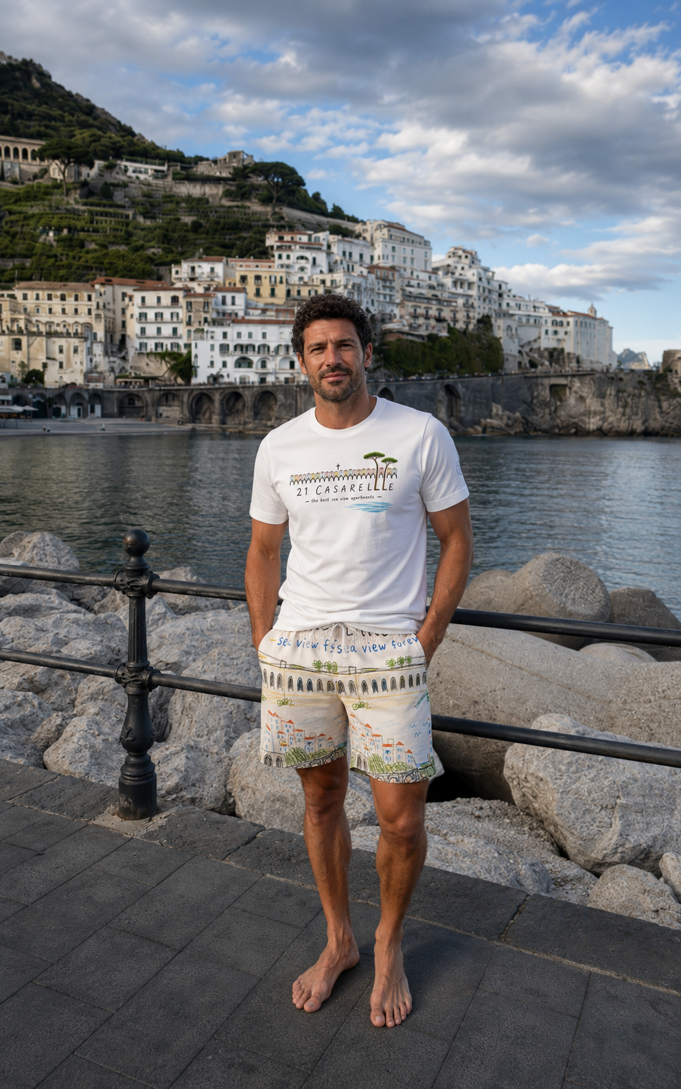 21 "Casarelle" T-shirt | Amalfi Coast Club