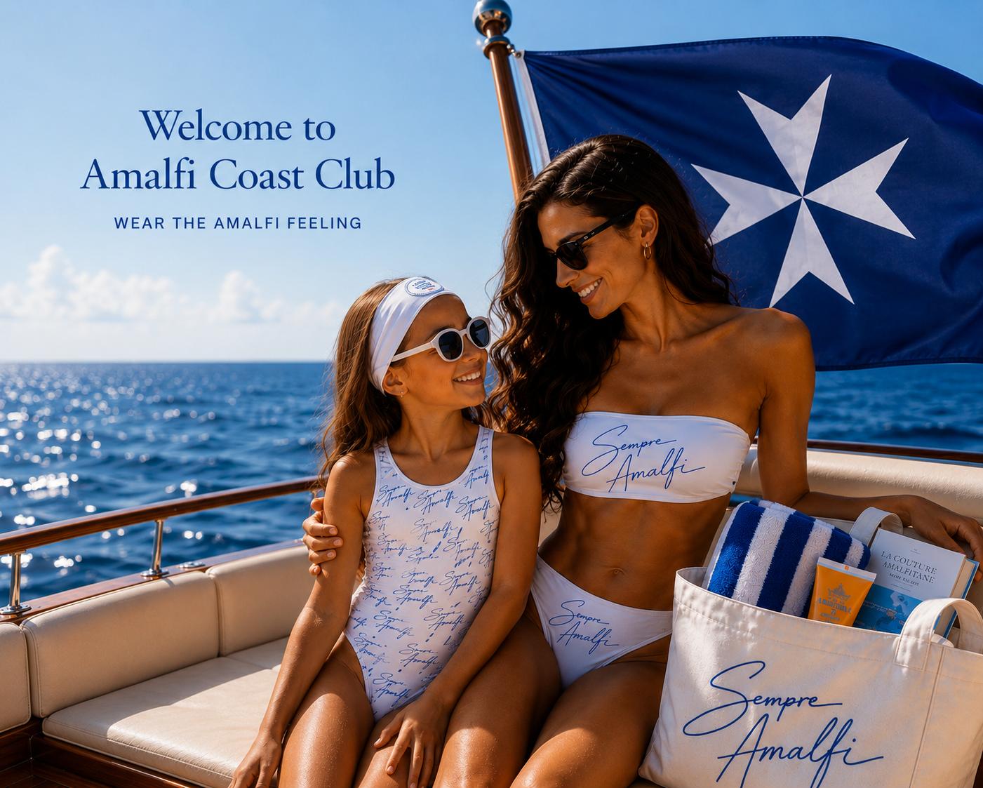 Sempre Amalfi Bikini bambina | Amalfi Coast Club