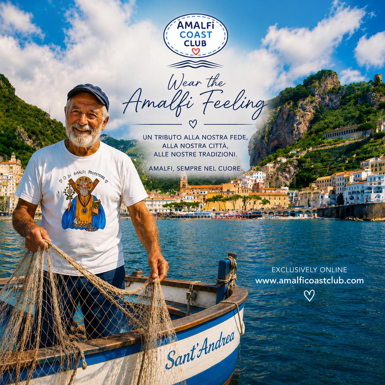 O di Amalfi Protettore T-shirt | Amalfi Coast Club