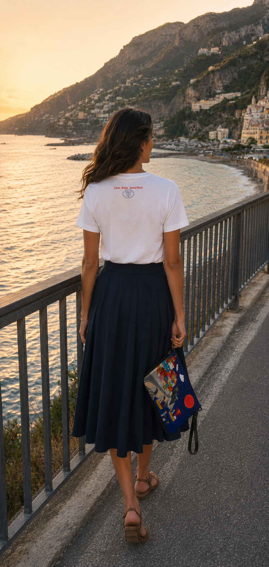 Luna Rossa Amalfitana Clutch | Amalfi Coast Club